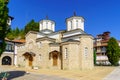 Monastery of the Nativity of the Blessed Virgin Mary Kalista Royalty Free Stock Photo