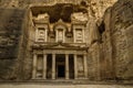 The Monastery, Petra, a UNESCO site Royalty Free Stock Photo