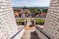 View of monastery terraces in Lysa nad Labem town, Czech Republ