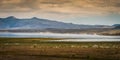 View of Mono Lake from Highway 395, California Royalty Free Stock Photo