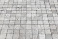 View Monotone Gray Brick Stone Pavement on The Ground for Street Road