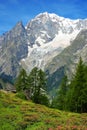 View on Mont Blanc ( Monte Bianco )