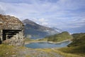 View of Mont Cenis lake