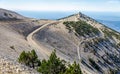View from Mont Serein Ventoux in Provence, France Royalty Free Stock Photo