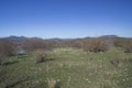 View of Monte Pranu lake Royalty Free Stock Photo