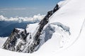 Monte Rosa Massif - Punta Giordani Royalty Free Stock Photo