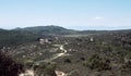 View of Monte Sette Fratelli, consisting of seven peaks Sardinia, The oasis is a triumph of nature Royalty Free Stock Photo