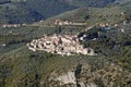 View of Montefranco , Valnerina, Umbria, Italy Royalty Free Stock Photo