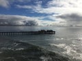 The wharf on a cloudy day