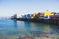 View of Monterey Old Fisherman`s wharf, Monterey County, California, USA Royalty Free Stock Photo