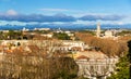 View of Montpellier - France