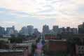 Rainbow Street, Cityscapes of Montreal Royalty Free Stock Photo