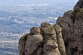 View from Montserrat Royalty Free Stock Photo