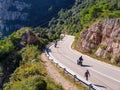 View of Montserrat mountain in Barcelona, Catalonia, Spain