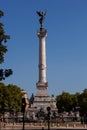 View of a monument, Fontaine Des Quinconces, Monument Aux Girondins, Bordeaux