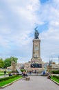 View of the monument of the soviet army in Sofia, Bulgaria....IMAGE