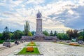 View of the monument of the soviet army in Sofia, Bulgaria Royalty Free Stock Photo