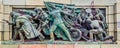 View of the monument of the soviet army in Sofia, Bulgaria....IMAGE Royalty Free Stock Photo