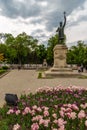 View of the monument St. Stefan the Great, Chisinau, Republic of Moldova