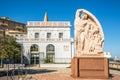 View at the Monument to the Martyrs of the Liberation in Bastia - Corsica - France Royalty Free Stock Photo