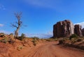 View of Monument Valley, USA Royalty Free Stock Photo