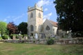 A view of Moreton Corbett Church in Shropshire