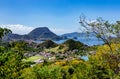 View from the Morne Morel hiking trail, Terre-de-Haut, Iles des Saintes, Les Saintes, Guadeloupe, Lesser Antilles, Caribbean Royalty Free Stock Photo