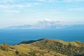 A view of Morocco across the Strait of Gibraltar