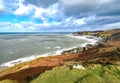 View from Morte Point to Bull Point