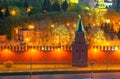 View of the Moscow Kremlin and the Kremlin Embankment