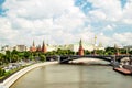View of Moscow Kremlin. Russia Royalty Free Stock Photo