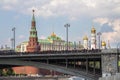 View of the Moscow Kremlin, Russia Royalty Free Stock Photo