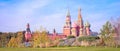 View of the Moscow Kremlin from Zaryadie park