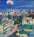 View of Moscow painting by Wassily Kandinsky