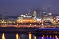 View from Moscow river at Kievsky Railway Station