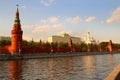 View from Moscow-river on kremlin