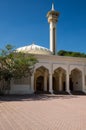 View of the mosque in Bastakiya, Dubai Royalty Free Stock Photo