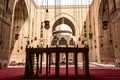 The great Mosques of Sultan Hassan and Al-Rifai in Cairo - Egypt Royalty Free Stock Photo