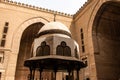 The great Mosques of Sultan Hassan and Al-Rifai in Cairo - Egypt Royalty Free Stock Photo