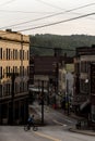 Nearly Abandoned Downtown in Evening - Brownsville, Pennsylvania