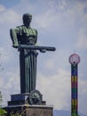 Mother Armenia Monument, Victory Park, Yerevan Royalty Free Stock Photo