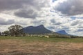 The view of Mount and Mount Abrupt at Dunkeld in Southern Grampians in Victoria, Australia.