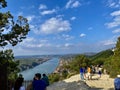 View from Mount Bonnell in Austin, TX