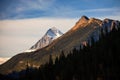 Mount Columbia, tallest peak in Alberta, Canada