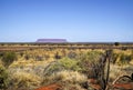 View of Mount Conner in the distance NT