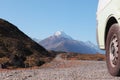 View of Mount Cook in Aoraki National park, Southern Alps, New Zealand Royalty Free Stock Photo