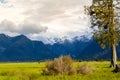 View of Mount Cook and Mount Tasman from Lake Matheson, New Zealand Royalty Free Stock Photo