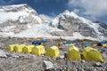 View from Mount Everest base camp Royalty Free Stock Photo