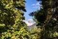 View at Mount Everest near Phakding in Nepal Royalty Free Stock Photo