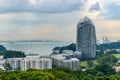 View from Mount Faber Park in Singapore